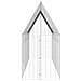 Gabbia per polli 2 pcs Argento 600 x 100 x 210 cm - Foto miniatura 9