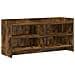 Mobile TV 100 x 33 x 47 cm Rovere Fumo Legno ingegnerizzato - Foto miniatura 1