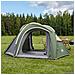 Tenda da trekking con telo impermeabile 3 persona Verde - Foto miniatura 2