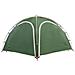 Tenda da trekking con telo impermeabile 3 persona Verde - Foto miniatura 7