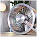 Ventilatore da Tavolo Q-001 Potenza 35 W Colore Inox - Foto miniatura 9
