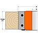 Coppia Coltelli X Giunzioni Pettine Raggiate Hw 49.6x12x1.5 695.008.01 - Foto miniatura 1