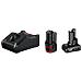 Standard Starter kit 1x2.0Ah + 1x4.0Ah +GAL 12V-40 - Foto miniatura 1