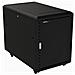 15U Armadio rack per server 19" a 4 montanti - Profondità regolabile (15,24-81,2 cm) - Server rack per apparecchiature di rete /computer con lucchetto - Armadio con porta di vetro e rotelle - HP ProLiant ThinkServer - Foto miniatura 1