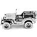 Fascinations Metal Earth Willys Overland Puzzle In Metallo 3d - Foto miniatura 3
