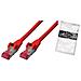 Bs75711-a0.5r Netzwerkkabel Rot 0,5 M Cat6a S /ftp (s-stp) (bs75711-a0,5r) - Foto miniatura 2