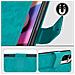 Custodia Xiaomi Redmi Note 10 / 10s Vintage Portacarte Funzione Supporto Turchese - Foto miniatura 7