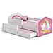 Fala Ii 160x80 Letto Matrimoniale Per Bambini Princess - Foto miniatura 1