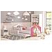 Fala Ii 160x80 Letto Matrimoniale Per Bambini Princess - Foto miniatura 2