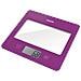 Bilancia Digitale da Cucina con Superficie in Vetro Portata 5 Kg Colore Viola - Foto miniatura 1
