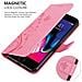Cadorabo Custodia Compatibile Con Apple Iphone 8 Plus / 7 Plus / 7s Plus In Rosa Fiore - Coperchio Protettivo In Design Floreale Con Chiusura Magnetica, Funzione Stand E Slot Per Carte - Foto miniatura 4