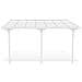 Tettoia Per Terrazza, Auto Addossata Kleo 500l300 Alluminio Bianco - Foto miniatura 6
