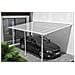 Tettoia Per Terrazza, Auto Addossata Kleo 500l300 Alluminio Bianco - Foto miniatura 1