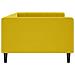 Letto Da Giorno Giallo 100x200 Cm In Velluto - Foto miniatura 3