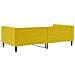 Letto Da Giorno Giallo 100x200 Cm In Velluto - Foto miniatura 4