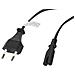 CA-C7CA-10CC-0030-BK cavo di alimentazione Nero 3 m Accoppiatore C7 CEE7/16 - Foto miniatura 1