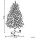 Albero Di Natale Farnham Blu - Foto miniatura 4