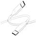 Cavo Usb-c A Usb-c 3a Power Delivery Trasferimento File 1 Metro E 20, Bianco - Foto miniatura 3