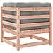 Set Divani Giardino 3 Pz Cuscini Legno Massello Abete Douglas - Foto miniatura 6