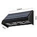 Applique Led Luce Calda 3 Watt Pannello Solare 5v Lampada Da Parete Esterno Ip65 - Foto miniatura 6