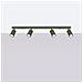 Lampada Da Soffitto Karbon 4l Verde Oliva Sl. 1622 - Minimalista Lampada Da Soffitto Verde Oliva 16.5x81x6.5 Cm - Foto miniatura 2
