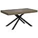 Tavolo allungabile 90x160/264 cm Karida tortora gambe antracite - Foto miniatura 1