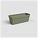 Fioriera - Plastica - Verde Cenere - Rettangolare - L49,9 X P20 X H18,1cm - - Foto miniatura 1