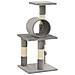 Lusso Casadino -  Albero Per Gatti Con Tiragraffi In Sisal 65 Cm Grigio - Foto miniatura 1