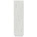 Libreria /divisorio Bianco 60x35x135 Cm Legno Massello Di Pino - Foto miniatura 5