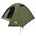 Tenda da Campeggio a Cupola 3 Persone Verde Oliva Impermeabile - Foto miniatura 3