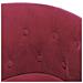 Poltrona Cabriolet Rosso Vino in Velluto - Foto miniatura 6