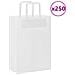 Sacchetti di Carta 250 pz con Manici Bianchi 21x11x31 cm - Foto miniatura 1