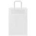 Sacchetti di Carta 250 pz con Manici Bianchi 21x11x31 cm - Foto miniatura 5