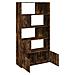 Libreria Rovere Fumo 100x36x189 cm in Legno Multistrato - Foto miniatura 6