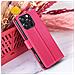 Custodia A Portafoglio Per Iphone 16 Pro Max Con Supporto E Linguetta Magnetica, Fucsia - Foto miniatura 4