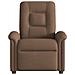 Poltrona Elettrica Reclinabile Marrone in Tessuto - Foto miniatura 5