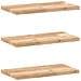 Mensole da Parete 3 pz 60x20x2 cm Legno Acacia Non Trattato - Foto miniatura 1