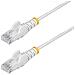Cavo Ethernet CAT6 Bianco da 3m; Patch UTP con Plug RJ45 Antigroviglio e Rilievi di Trazione, Cavo Lan Slim in Rame Puro 28AWG, Sottoposto a test Fluke - Foto miniatura 1