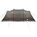 Tenda Familiare a Tunnel per 6 Persone Marrone Impermeabile - Foto miniatura 7