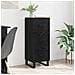 Credenza con cassetto Rovere Nero 34,5 x 34 x 90 cm - Foto miniatura 2