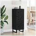 Credenza con cassetto Rovere Nero 34,5 x 34 x 90 cm - Foto miniatura 4