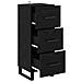 Credenza con cassetto Rovere Nero 34,5 x 34 x 90 cm - Foto miniatura 5