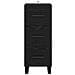 Credenza con cassetto Rovere Nero 34,5 x 34 x 90 cm - Foto miniatura 6