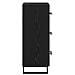 Credenza con cassetto Rovere Nero 34,5 x 34 x 90 cm - Foto miniatura 7