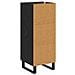 Credenza con cassetto Rovere Nero 34,5 x 34 x 90 cm - Foto miniatura 8