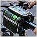 Supporto Impermeabile Per Smartphone Da Bicicletta Con Borsa Da Telaio - Foto miniatura 2