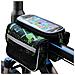 Supporto Impermeabile Per Smartphone Da Bicicletta Con Borsa Da Telaio - Foto miniatura 1