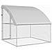 Gabbia per polli Argento 2 x 2 x 2 m Acciaio zincato - Foto miniatura 6