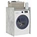 Mobiletto per lavatrice Calcestruzzo 67,5 x 62 x 97 cm - Foto miniatura 3