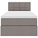 Letto con contenitore e LED con led Talpa 90 x 200 cm Tessuto - Foto miniatura 8